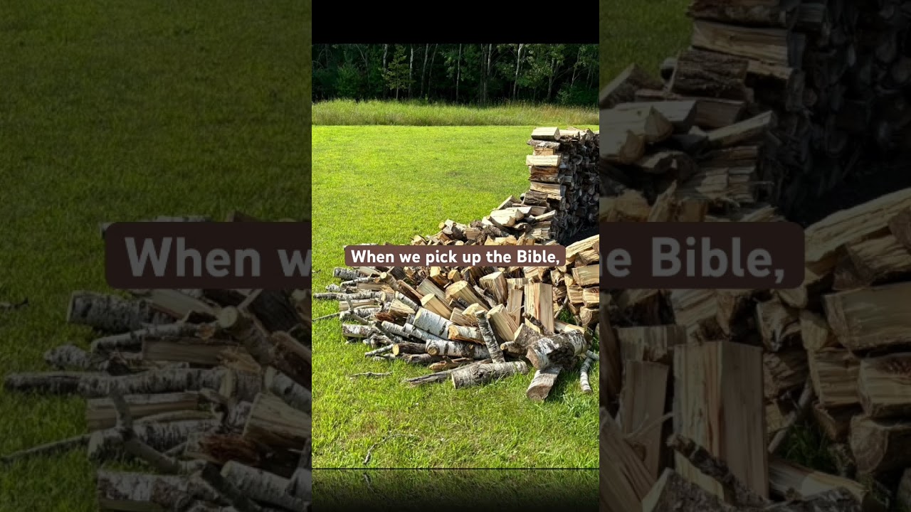 Read the Bible one verse at a time 