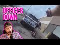Cop Self Revives to Double Tap His Shooter