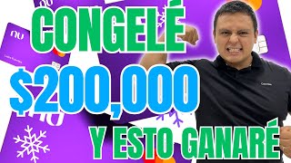 Invertí $200,000 en la Cajita Congelada de NU y Esto Ganaré  NU Mexico Cajitas Congeladas Tutorial