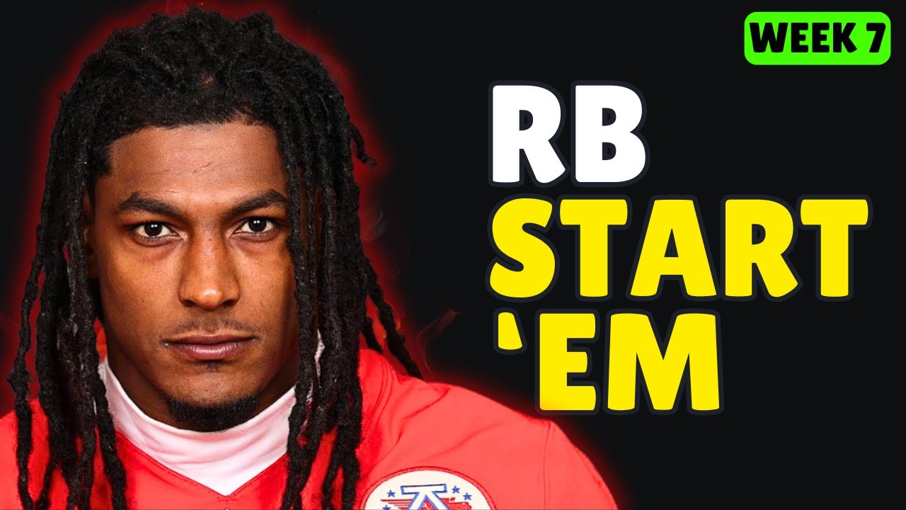Happy Rbcs Don't Get Cute: RBs You'd Be Crazy to Bench (Week 7 Fantasy) - YouTube