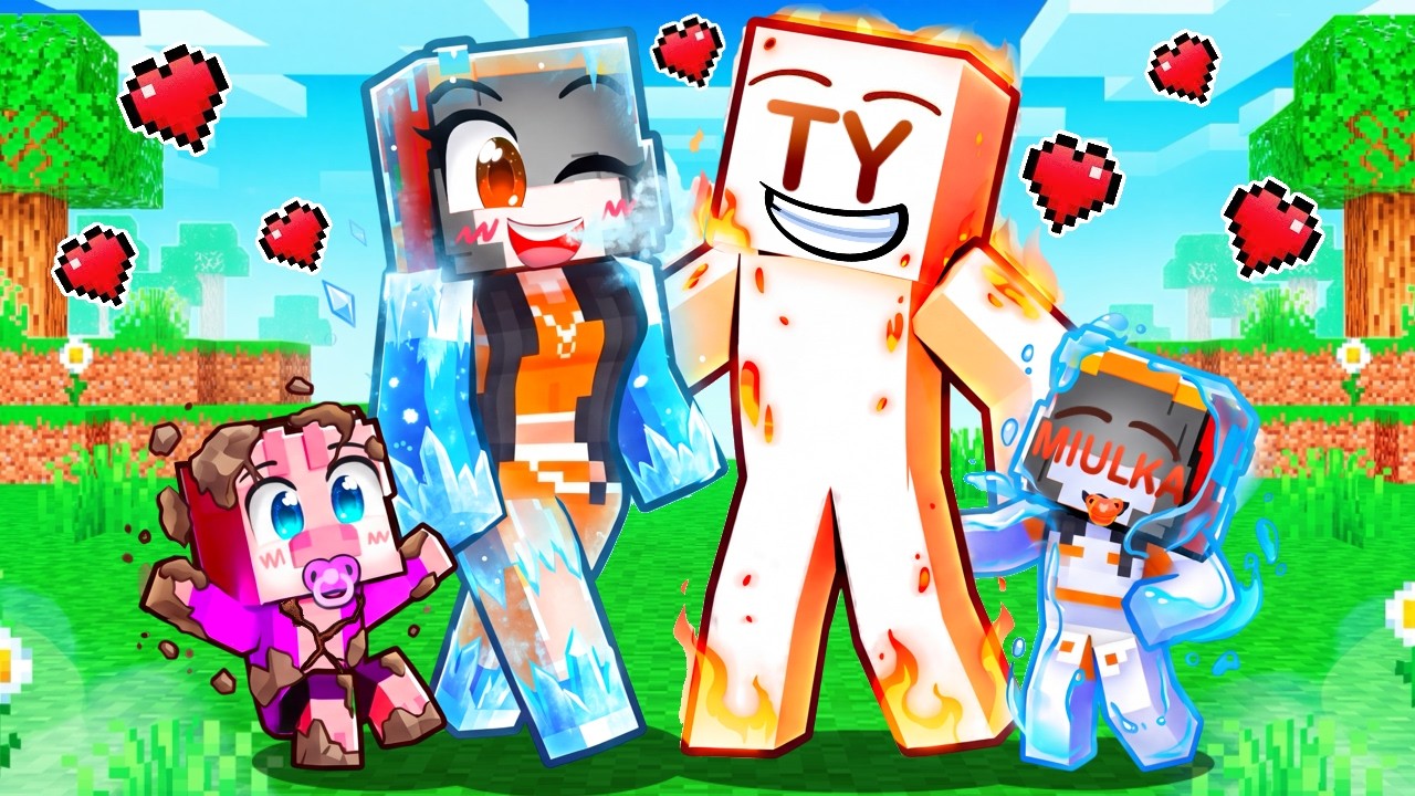 TY máš ELEMENTÁLNÍ RODINU v Minecraftu!