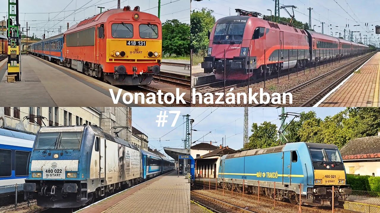Vonatok hazánkban 7.