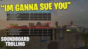 Trolling Randoms With Their Own Voice on MW2 (They Got Tilted lol)