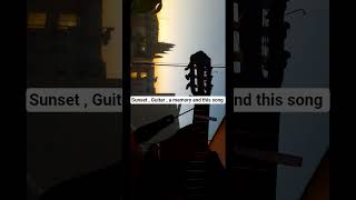 khat by Navjot Ahuja | Sunset version by me #guitar #acousticguitar #khat