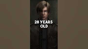 How old is Leon in each Resident Evil? #residentevil #residentevil4