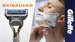 НОВАЯ Бритва Gillette SkinGuard: Защити Свое Лицо от Раздражения