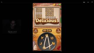 Word Cookies, Celebrity Chef, Cottoncandy Level 12