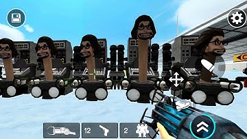 Nextbots In Playground Update Many New Characters Great War VS Sandbox In Space #9