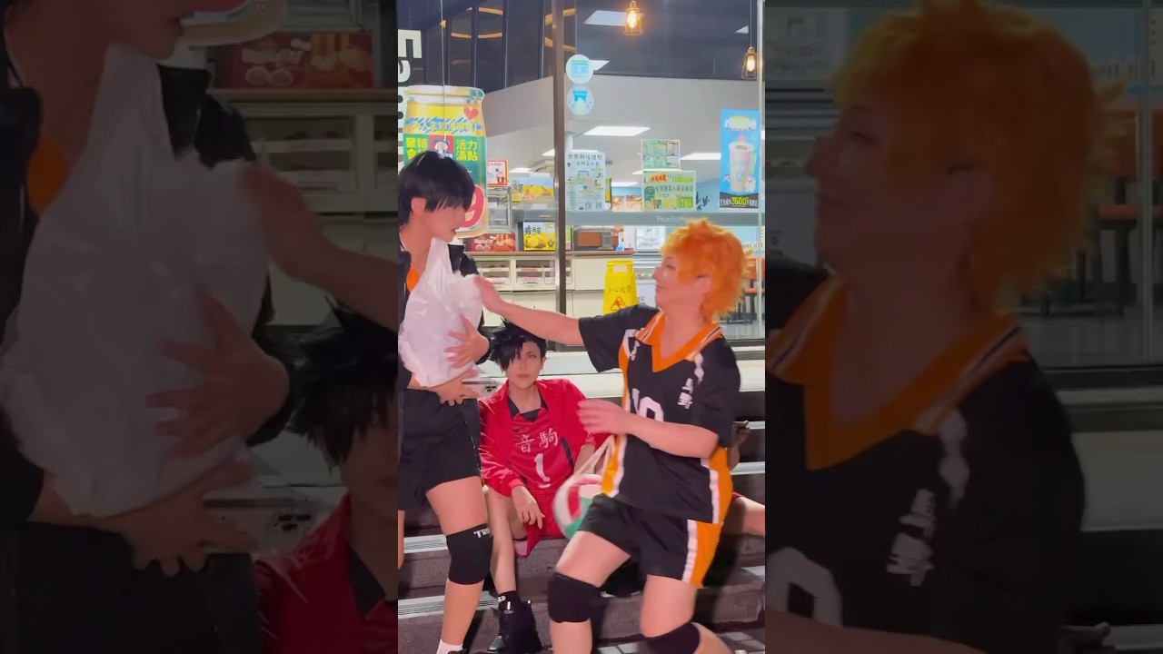 ？？？？？？？？ #cosplay #ハイキュー #排球少年 #haikyuu #影山飛雄 #日向翔陽 @alma228