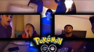 POKEMON GO REACTION Feat Cobi456, GCPM, SullyPwnz, and Raqib! | Etika ✓ [09/09/2015]