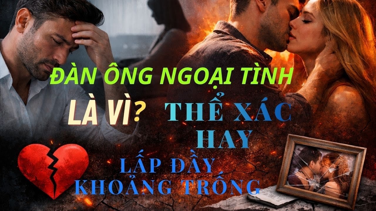 Đàn Ông Ngoại Tình Vì Điều Gì ? Thể Xác Hay Lấp Đầy Khoảng Trống