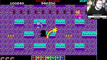 Rainbow Islands Invincibility Fail