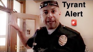Unlawfully Threatened With Arrest By PowerTripping Tyrant For Refusing To Stop Filming In Public