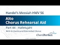 Handel S Messiah Part 44 Hallelujah Alto Chorus Rehearsal Aid