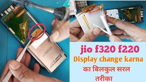 Jio f220b Display replacement easy trick | jio f320 Lcd replace