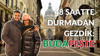 NOEL PAZARLARI VE ŞEHİR TURU! Budapeşte'de Hafta Sonu Tavsiyeleri & VLOG