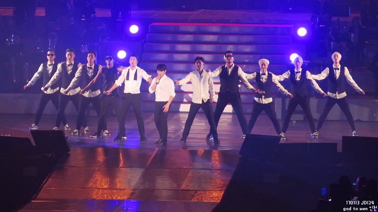 170113 god - 니가 있어야 할 곳 + 0% [god to men 인천]