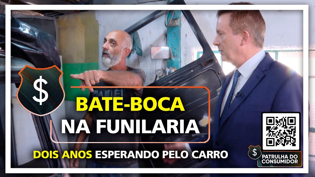 BATE-BOCA NA FUNILARIA - DOIS ANOS ESPERANDO PELO CARRO.