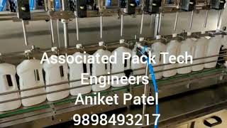 Automatic servo base liquid filling machine