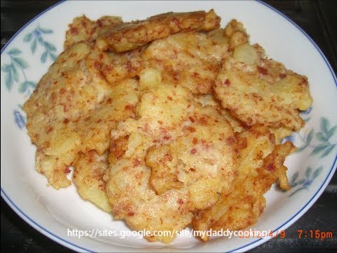 今晚食乜餸 煎咸牛肉薯餅 Youtube