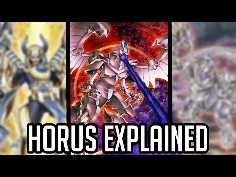 Yu Gi Oh. Horus the Black Flame Dragon LV8.