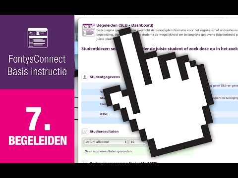 FontysConnect Basisinstructies: 7 Begeleiden