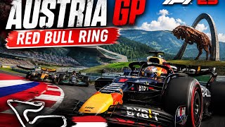 Austria GP Chaos Start! P5 to P1 at Turn 1 + 5 Laps of Pure Defense | F1 25