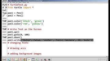 Python Turtle Graphics Q&A Part 1