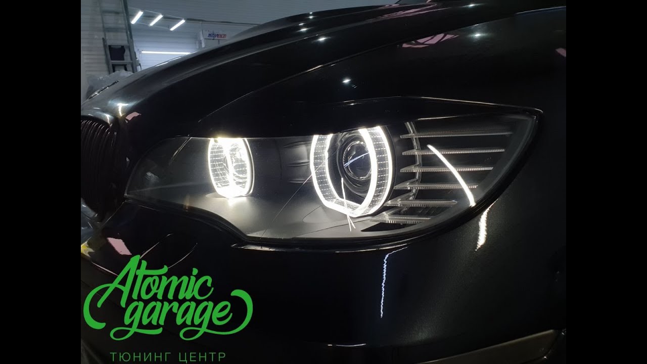 Led глазки bmw e71