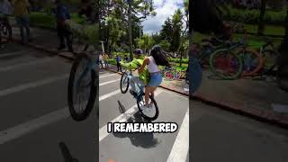 Can you wheelie with Girl on Pegs? #shorts Resimi