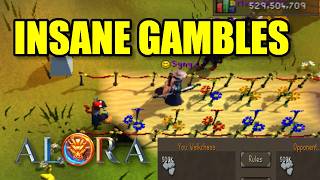 Alora RSPS: *INSANE RNG Coming In* Reaching 5b+ Bank on Biggest OSRS RSPS? +HUGE G/A