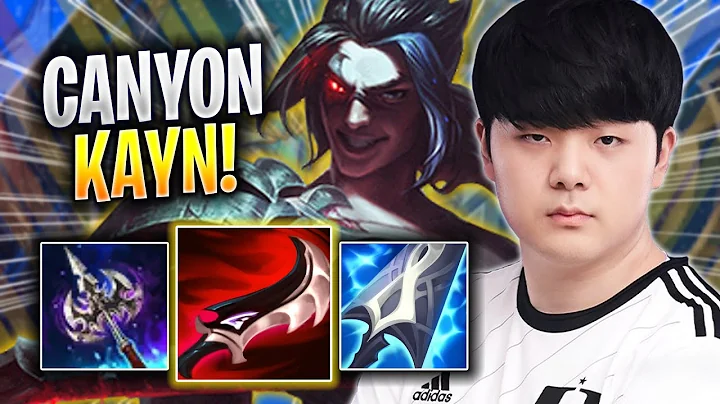 CANYON IS SO CRAZY WITH KAYN! - DK Canyon Plays Kayn JUNGLE vs Ivern! | Season 2023 - DayDayNews