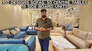Sofas's 100 Model, Imported Centre Tables, what is Side BOARD UNIT? Cheapest Furniture JK Furniture