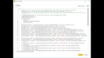All in One   Script to Create Date Dimension in Power BI using Power Query
