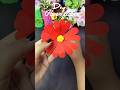 diy paper flower 🏵️✨ #diy #craft #craftideas #handmade #papercraft #paperflower #shorts #ytshorts
