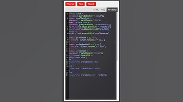 Cloud & Snowfall | HTML CSS JavaScript