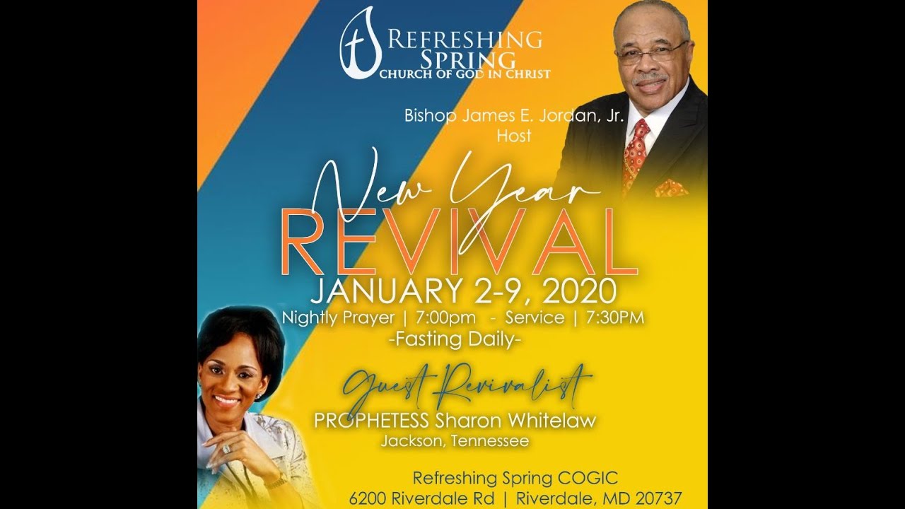 Refreshing Spring Church of God in Christ RSCOGIC Live Stream 01.05.