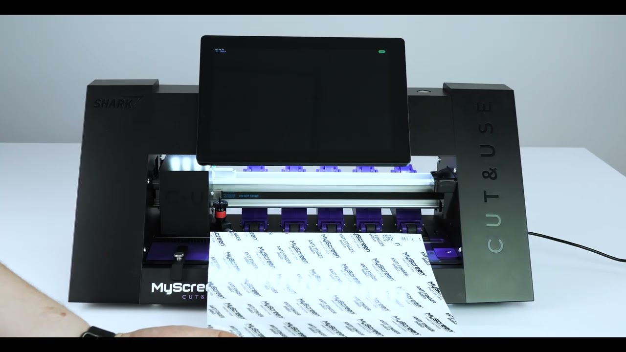 MyScreen® CUT&USE | PLOTTER SHARK™ | CUTTING ANTI FINGER™ SHIELD
