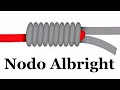 TUTORIAL NODO per PESCARE LEGARE NYLON E TRECCIATO NODO ALBRIGHT