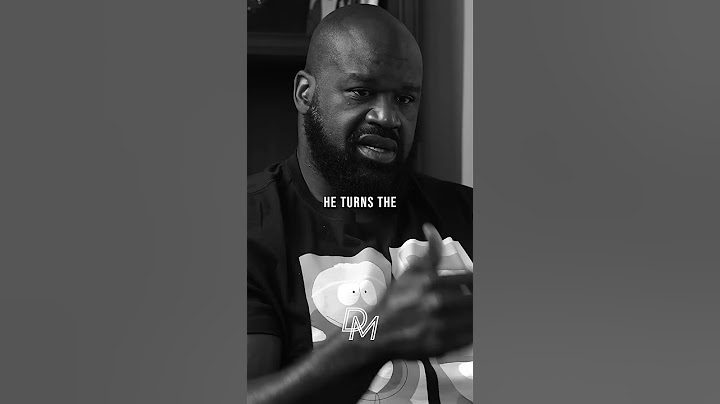 Shaq O'Neal's Father Teaching Him A Valuable Lesson