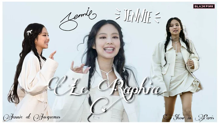 BLACKPINK Jennie in "Le Raphie" show in Paris