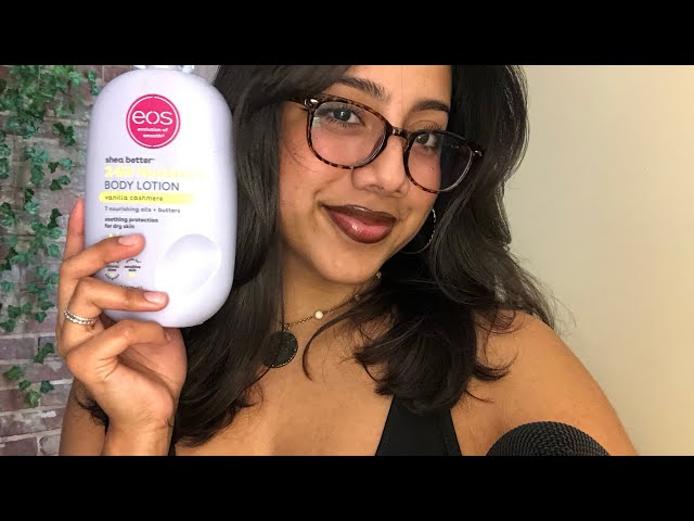 ASMR neck and shoulder massage with lotion 💜