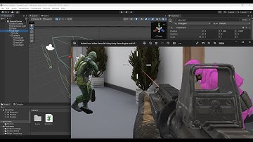 Bullet Force Video Game VIII Using Unity Game Engine and HTML5.