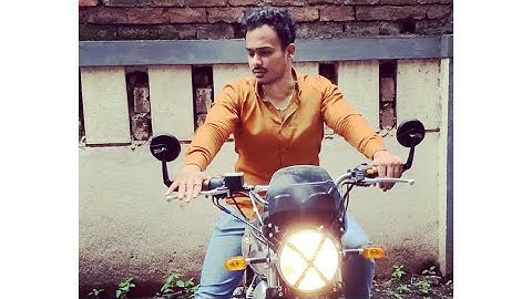 Royal Enfield Gt 650 bar end mirrors installation on interceptor 650.