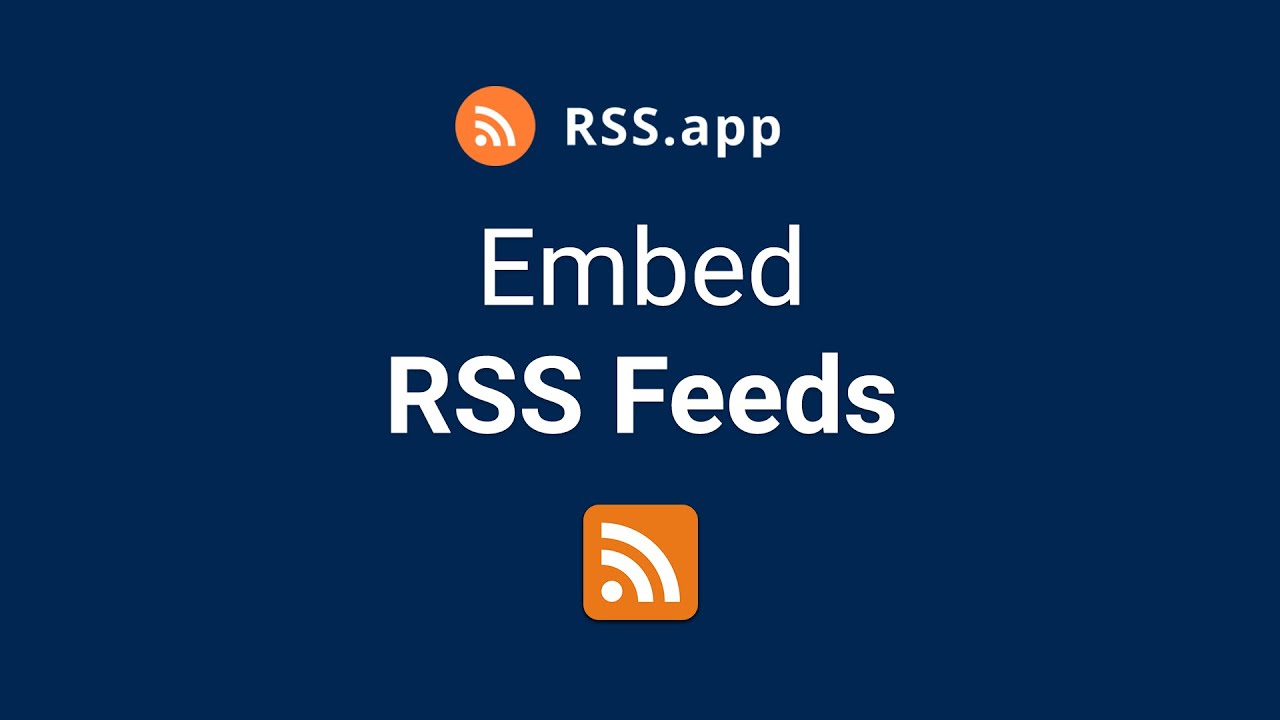 Embed Feeds with RSS.app Widgets