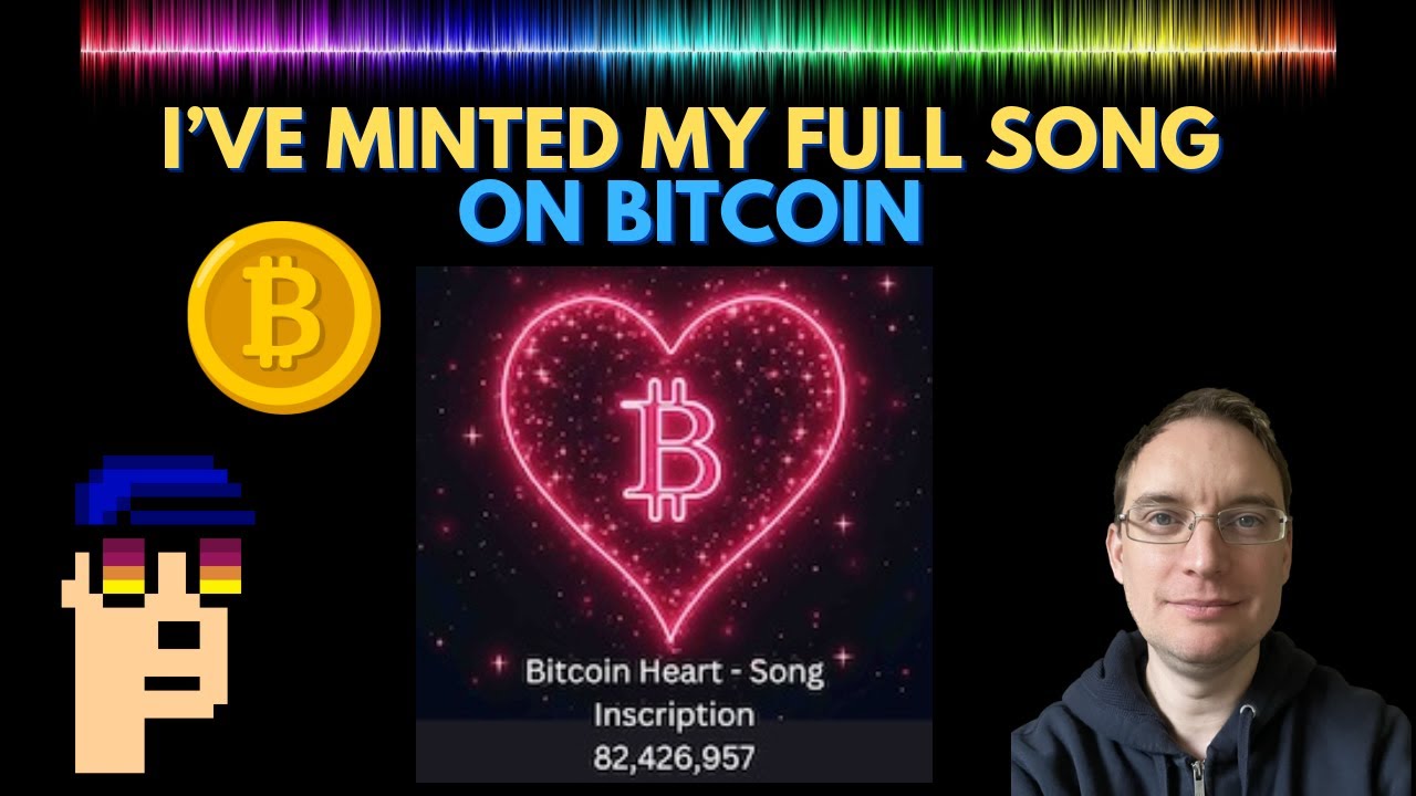My Full Song Minted on Bitcoin as an NFT