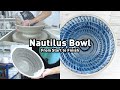 Making a Nautilus Bowl from start to finish