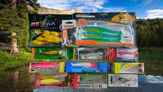 Распаковка рыболовной посылки с вибами и силиконом по заказу Fmagazin