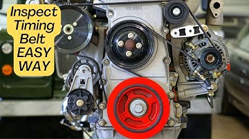 Inspect Timing Belt QUICKLY | 95-04 Tacoma | T100 4Runner Tundra | 3.4L V6