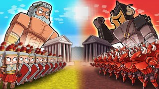 Ancient Greek GOD MAP WARS! (Minecraft)